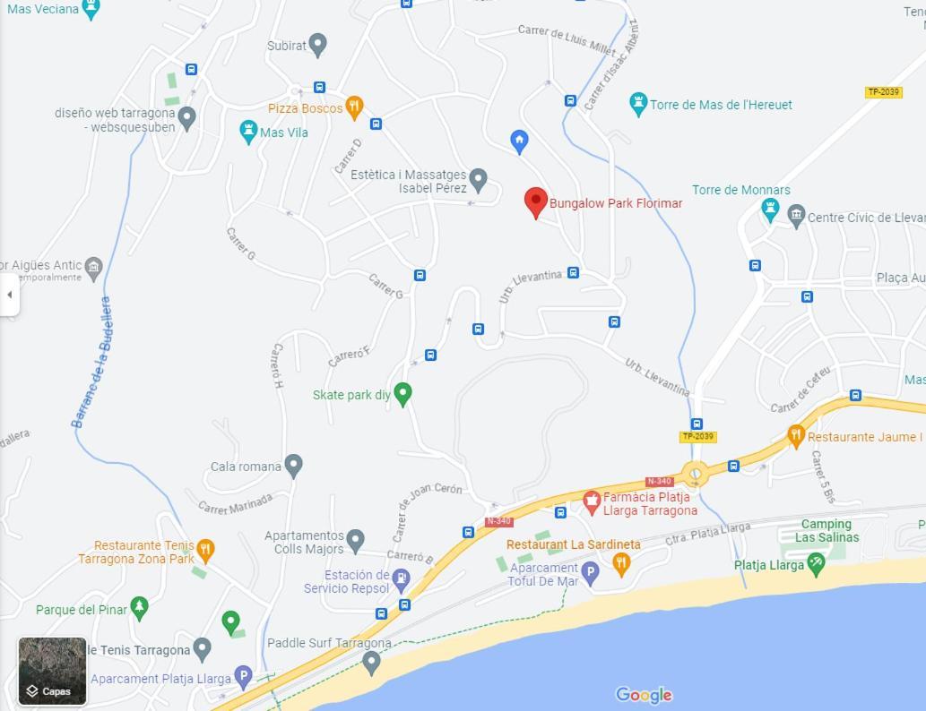 Acogedor Bungalow Park Florimar 타라고나 외부 사진